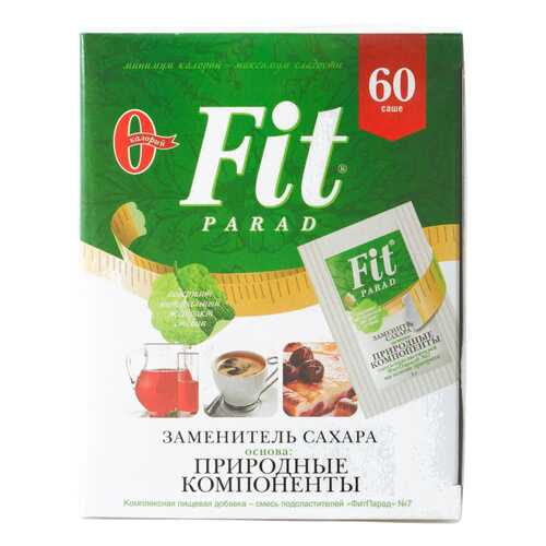 Заменитель сахара Fit Parad 60 г в Дикси