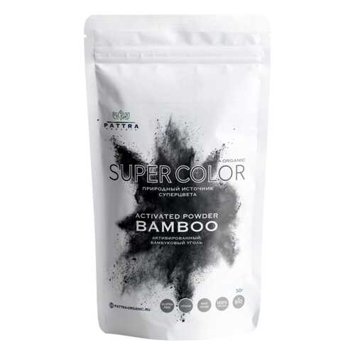 Бамбуковый уголь Pattra Organic Black bamboo 50 г в Дикси