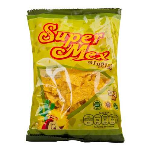 Чипсы кукурузные Super Mex Nachos с солью Chavez y Clark S.L. 180 г Испания в Дикси