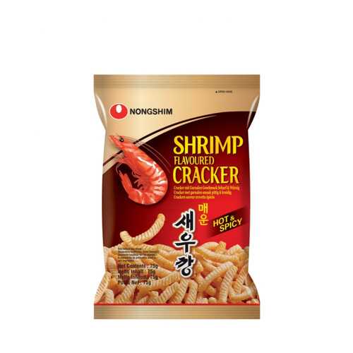 Чипсы Nongshim креветочные острые 75 г в Дикси