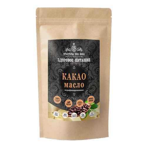 Какао масло Продукты 22 века нерафинированное 200 г в Дикси