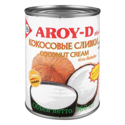 Кокосовые сливки Aroy-D 20-22% 560 мл в Дикси