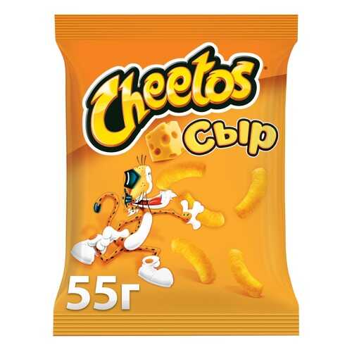Кукурузные снеки Cheetos сыр 55 г в Дикси