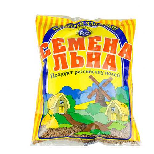 Льна семена 200 г, т. з. Василева Слобода (пакет) в Дикси