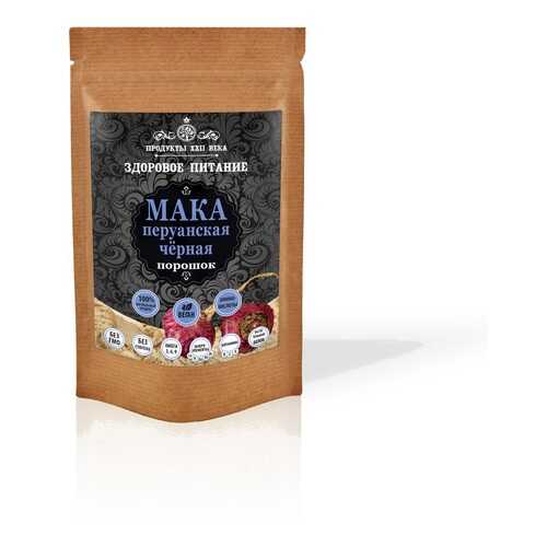 Мака перуанская Продукты 22 века черная порошок 100 г в Дикси