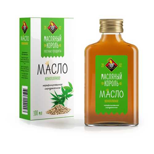 Масло конопляное 100% Масляный король 250 мл в Дикси