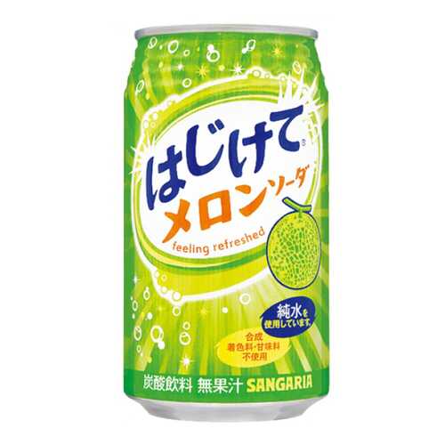 Напиток Sangaria melon со со вкусом дыни жестяная банка 0.35 л в Дикси
