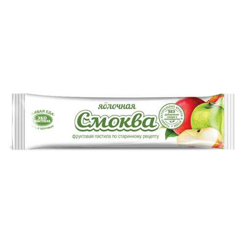 Пастила Смоква фруктовая яблочная 30 г в Дикси