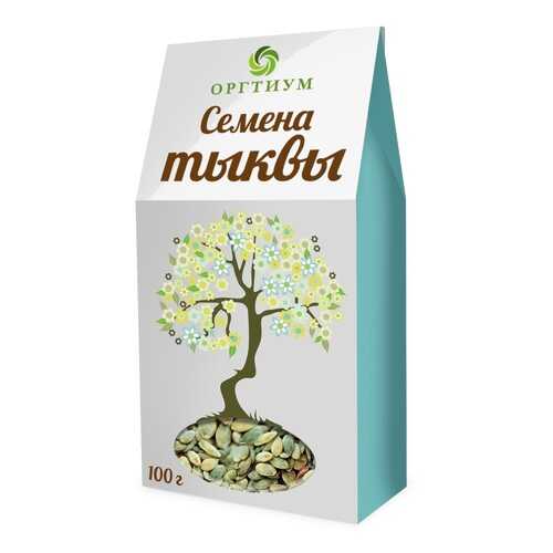 Тыквенные семечки Оргтиум очищенные экологические 100 г в Дикси