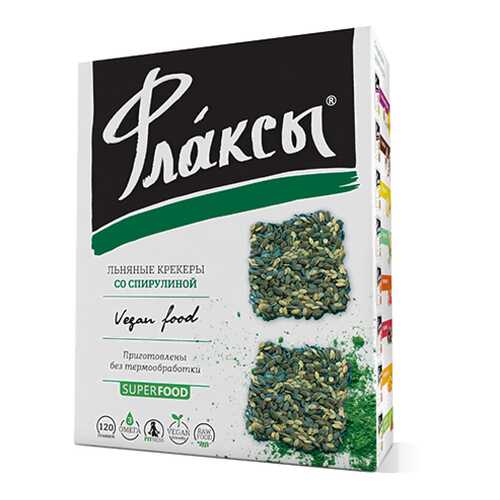 Флаксы Компас Здоровья со спирулиной 120 г в Дикси