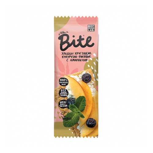 Хлебцы хрустящие c амарантом, кукурузно-рисовые Bite 30 г в Дикси