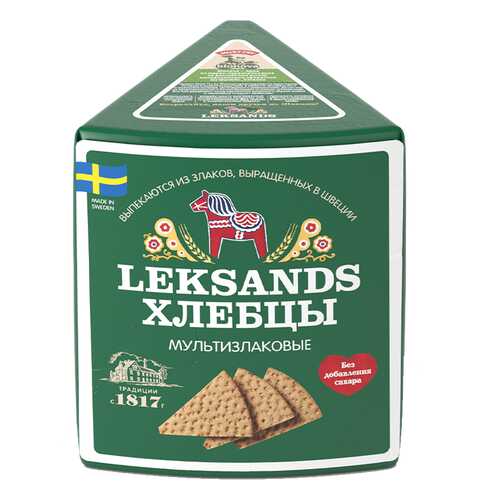 Хлебцы Leksands Мультизлаковые 190г в Дикси