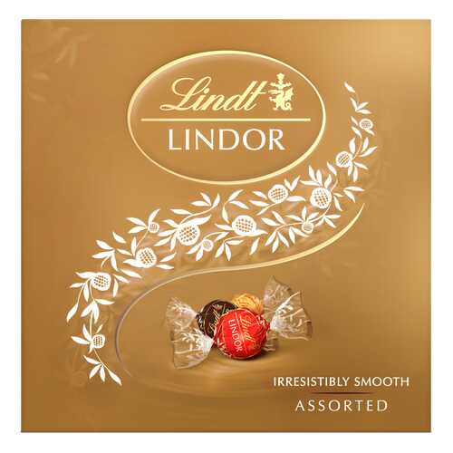 Ассорти Lindt lindor конфеты из шоколада 125 г в Дикси