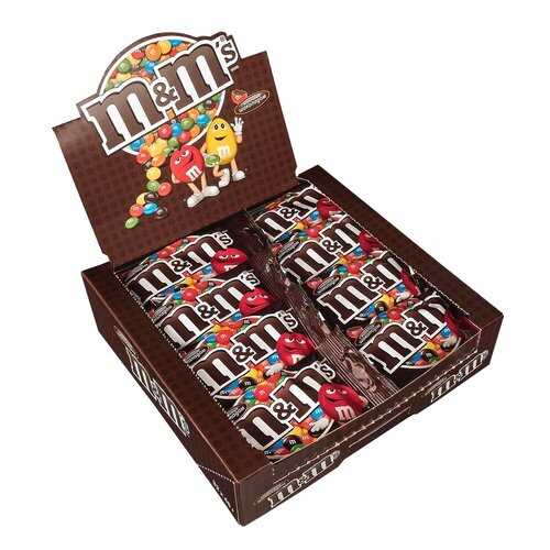 Драже M&M`s конфеты шоколадные 32 штуки по 45 г в Дикси