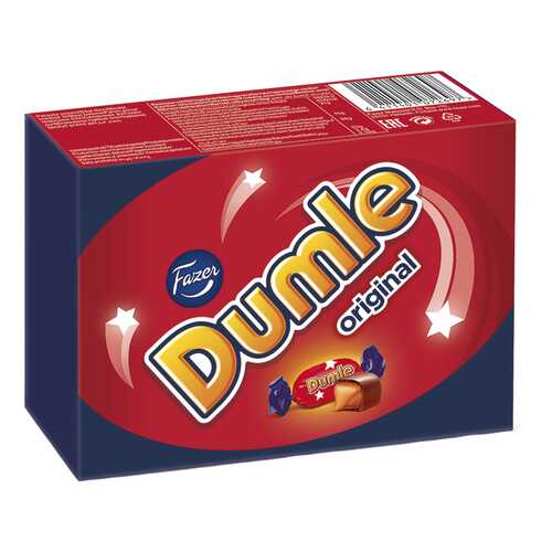 Конфеты Fazer Dumle original ирис в молочном шоколаде 150 г в Дикси