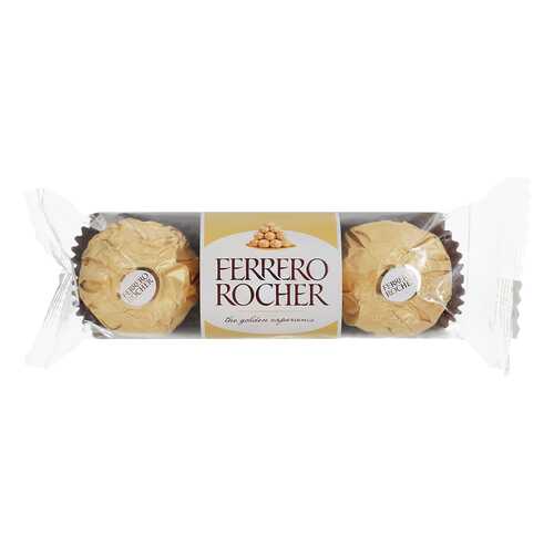 Конфеты Ferrero Rocher шоколадные хрустящие 37.5 г в Дикси