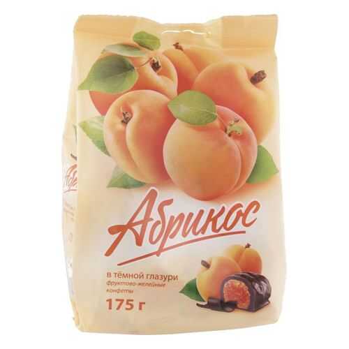 Конфеты фруктово-желейные Good Food абрикос в темной глазури 175 г в Дикси