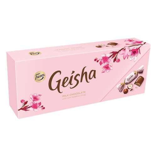 Конфеты Geisha из молочного шоколада с начинкой из тертого ореха 270 г в Дикси