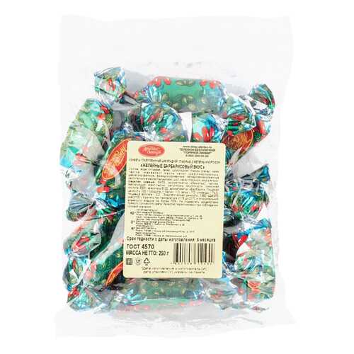 Конфеты глазированные Красный Октябрь желейные вкус барбариса 250 г в Дикси