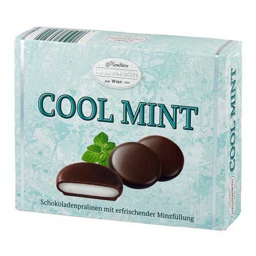 Конфеты Hauswirth Cool Mint с мятной начинкой в темном шоколаде 135 г в Дикси