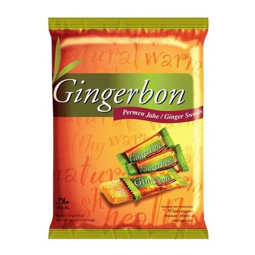 Конфеты имбирные Gingerbon Original жевательные 125 г в Дикси
