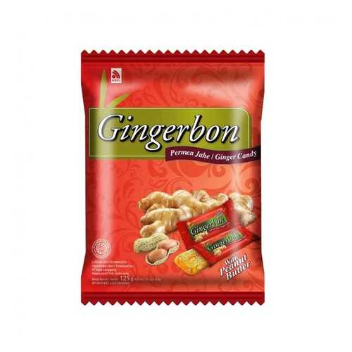 Конфеты имбирные GingerBon с арахисом, жевательные 125 г в Дикси