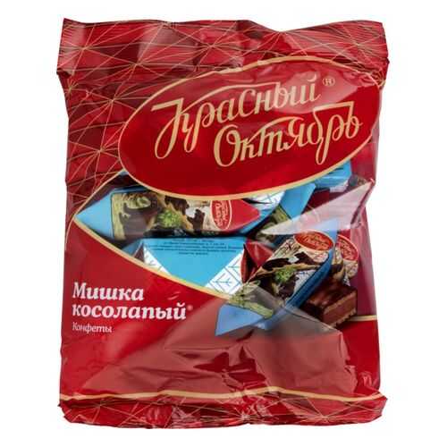 Конфеты шоколадные Красный Октябрь мишка косолапый 200 г в Дикси