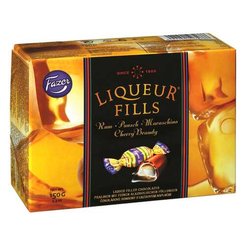 Конфеты шоколадные Liqueur Fills с ликером 150 г в Дикси