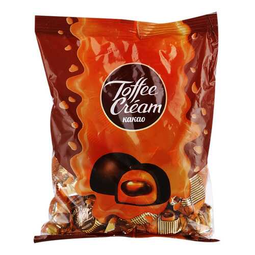 Конфеты Toffee Cream какао глазированные 250 г в Дикси