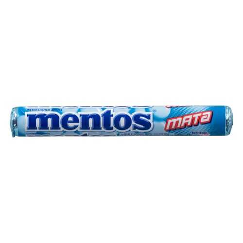 Конфеты жевательные Mentos мята 37 г в Дикси