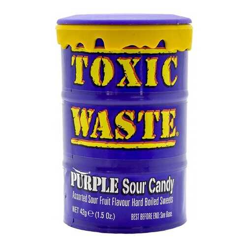 Леденцы Toxic фиолетовые в Дикси