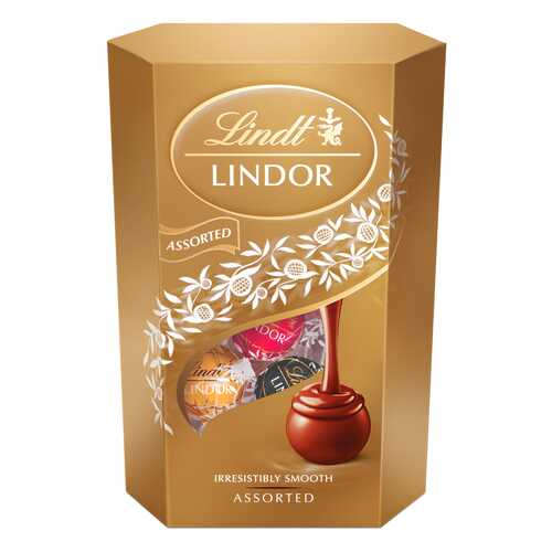Набор конфет Lindt lindor ассорти 200 г в Дикси