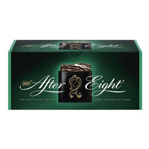Шоколад темный Nestle after eight с начинкой со вкусом мяты 200 г в Дикси