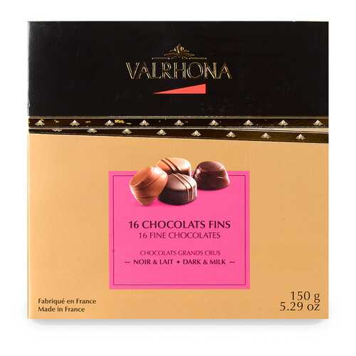 Шоколадные конфеты Valrhona Ассорти 150г Франция в Дикси