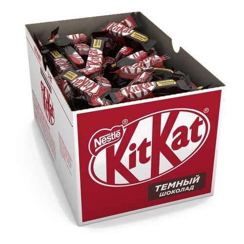 Темный шоколад Kitkat dark с хрустящей вафлей 3 кг в Дикси