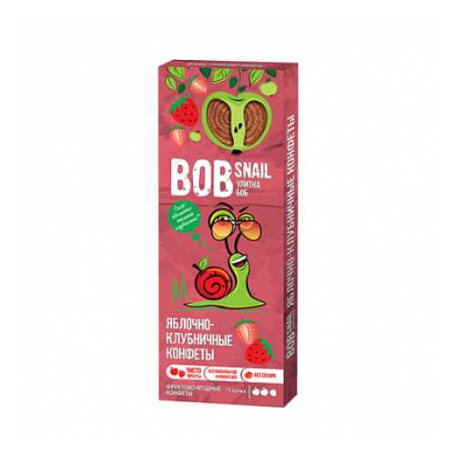 Конфеты яблочно-клубничные Bob Snail 30 г в Дикси