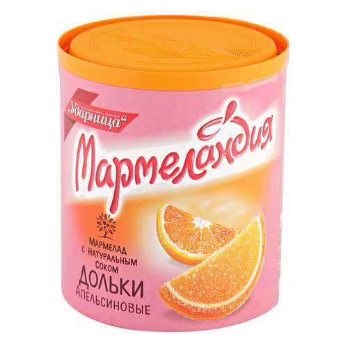 Мармелад МАРМЕЛАНДИЯ апельс.дольки 250г*4 шт в Дикси