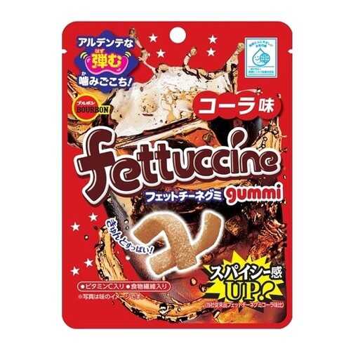 Мармелад жевательный Bourbon Fettuccine Gummi со вкусом колы 50 г в Дикси