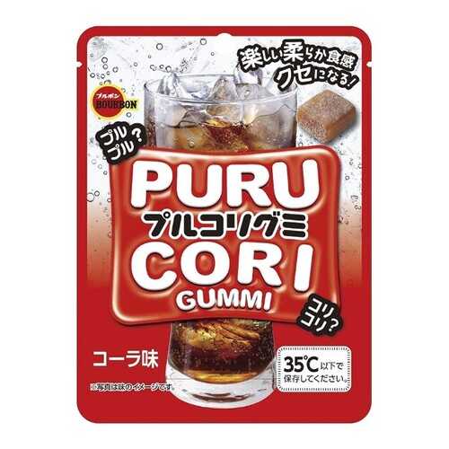 Мармелад жевательный Bourbon Puru Cori со вкусом колы 50 г в Дикси