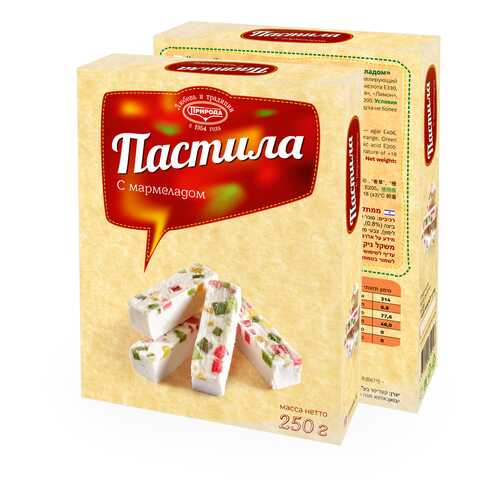 Пастила с мармеладом 250г в Дикси