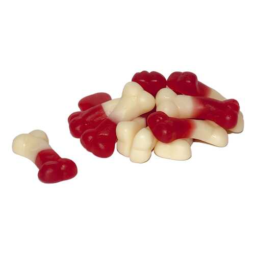 Жевательный мармелад Haribo Косточки мини 1 кг в Дикси