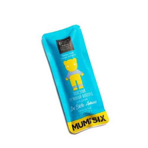 Гречишный шоколад Nature’sownfactory & МUMofSIX белый 120 г в Дикси