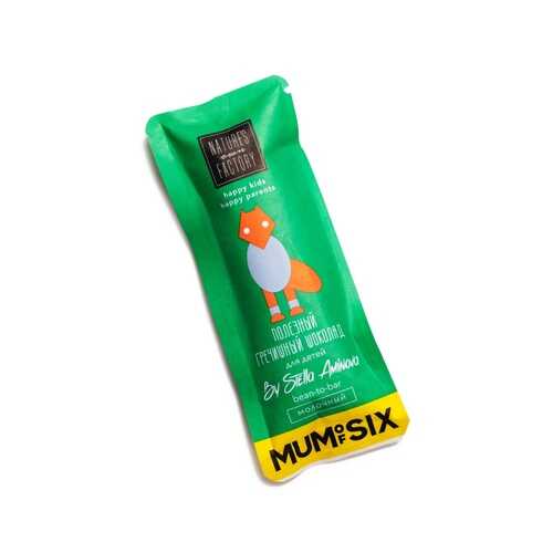 Гречишный шоколад Nature’sownfactory & МUMofSIX молочный 20 г в Дикси