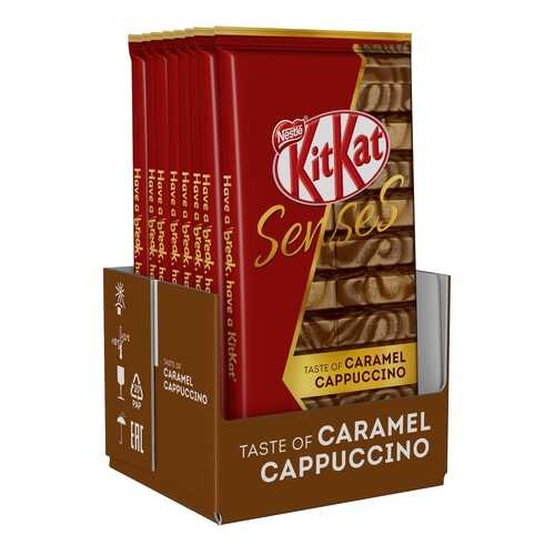 KITKAT SensesCaramelCappuccino 8 шт по 112г в Дикси