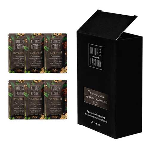 Набор гречишного горького шоколада Nature's own Factory 120 г в Дикси