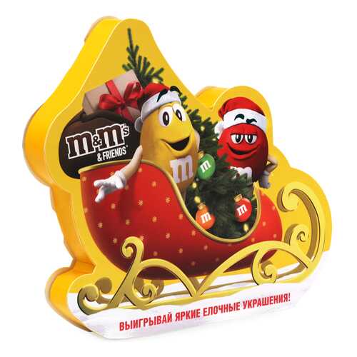 Набор конфет M&M's санки 325 г в Дикси