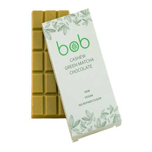 Шоколад BOB с зеленым чаем матча на кешью и зеленой гречке 50 г в Дикси