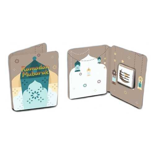 Шоколад Chokocat Ramadan Mubarak, молочный, мини-открытка, 5 гр в Дикси