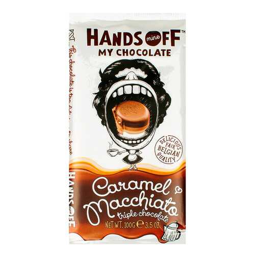 Шоколад Hands off my chocolate карамель и маккиато 100 г в Дикси