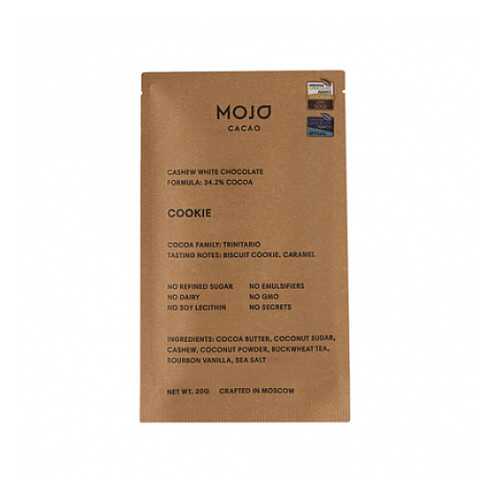Шоколад кешью с гречишным чаем Cookie Mojo Cacao 20 г в Дикси